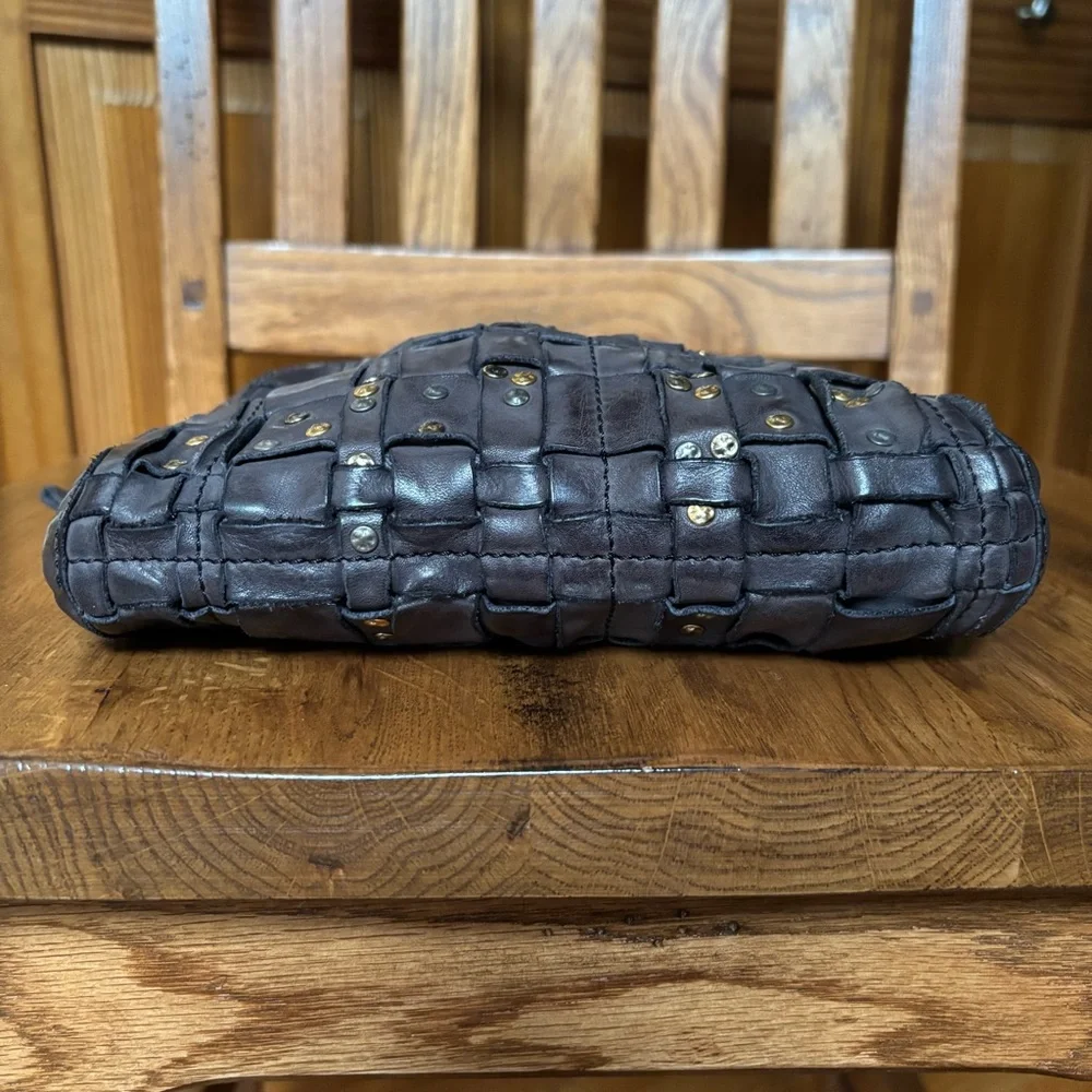 Campomaggi Edera Studded Mini Boston Bag - Picture 7 of 9